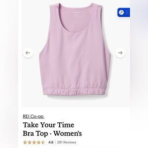 REI Cooperative Take Your Time Bra Top